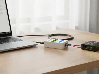 CAN to USB and CAN to RS485 converters used in automotive diagnostics and embedded labs