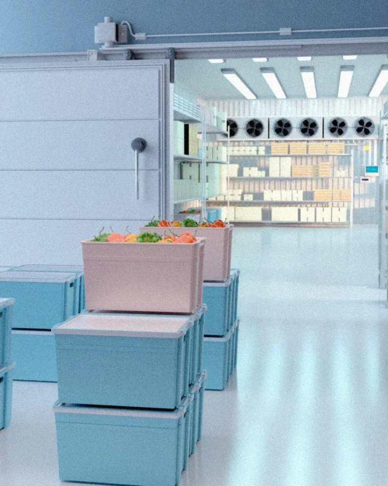 Cold chain temperature monitoring in pharmaceutical logistics